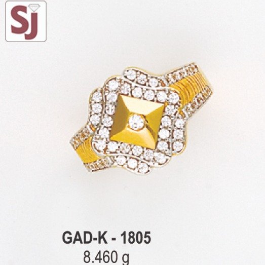 Gents Ring Diamond GAD-K-1805
