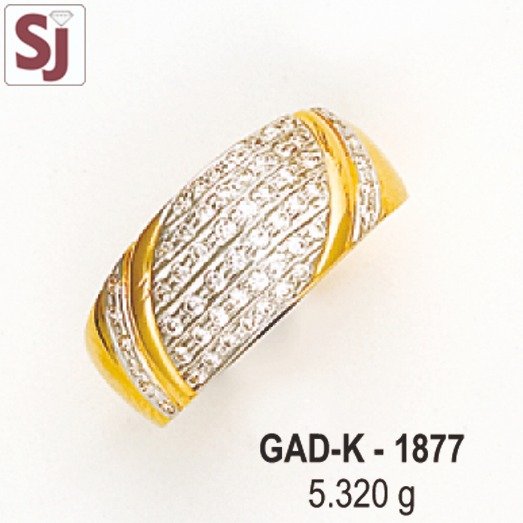 Gents Ring Diamond GAD-K-1877