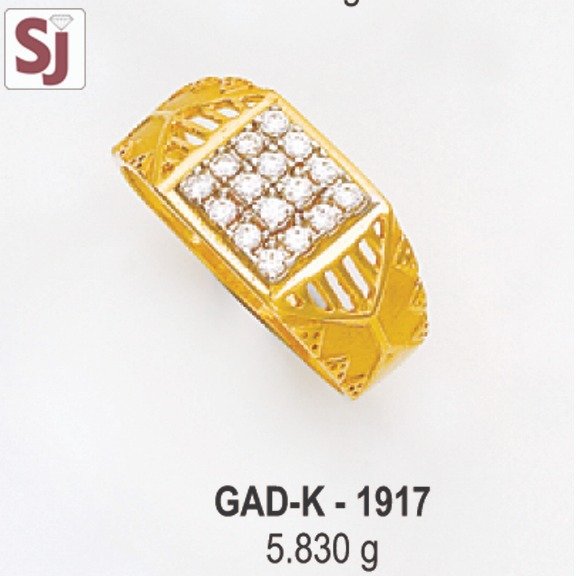 Gents Ring Diamond GAD-K-1917