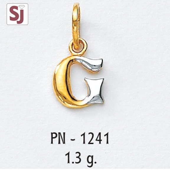 Alphabet Pendant PN-1241