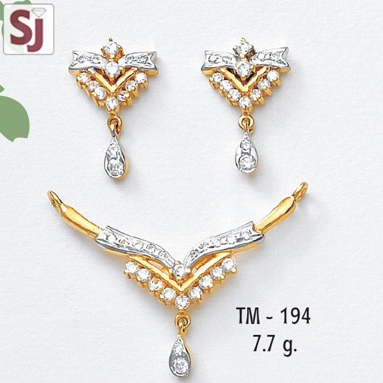 Mangalsutra pendant set tM-194