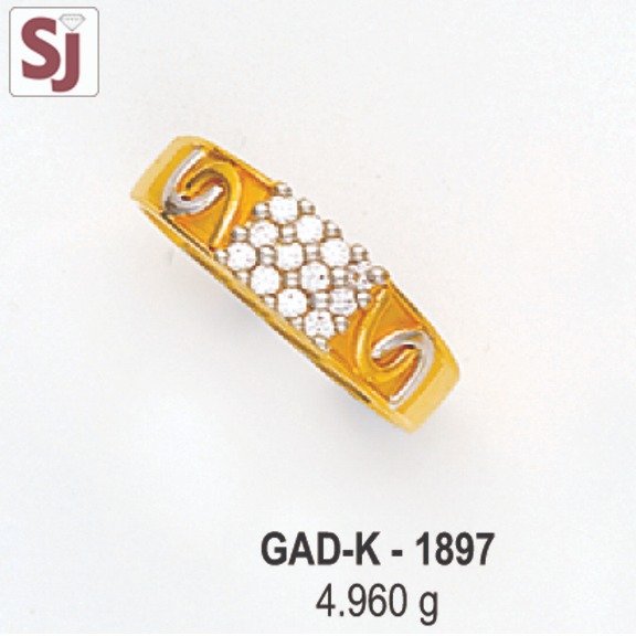 Gents Ring Diamond GAD-K-1897