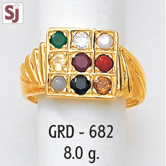 Navagraha Gents Ring Diamond GRD-682