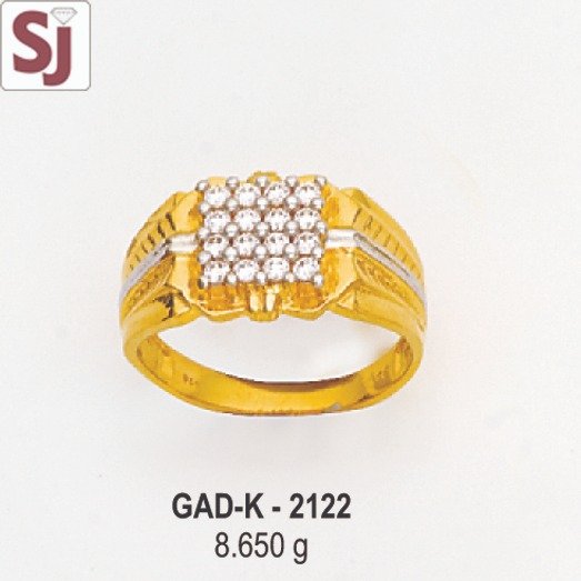 Gents ring diamond gad-k-2122