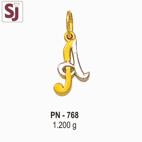 Alphabet Pendant PN-K-768