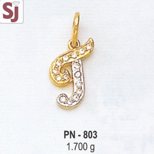 Alphabet Pendant PN-803