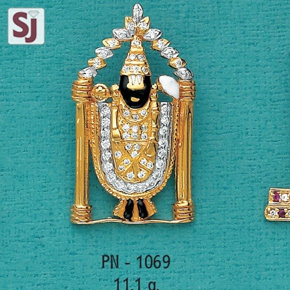 Tirupati balaji pendant pn-1069