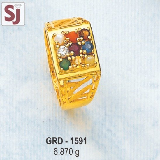 Navagraha Gents Ring Diamond GRD-1591