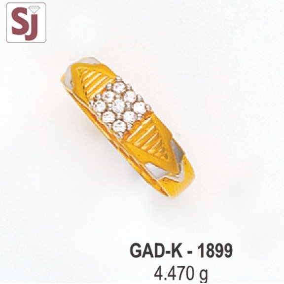 Gents Ring Diamond GAD-K-1899