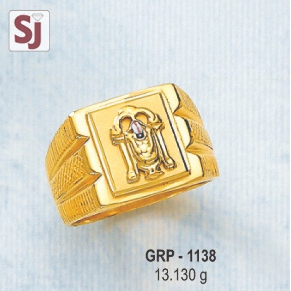 Tirupati Balaji Gents Ring Plain GRP-1138