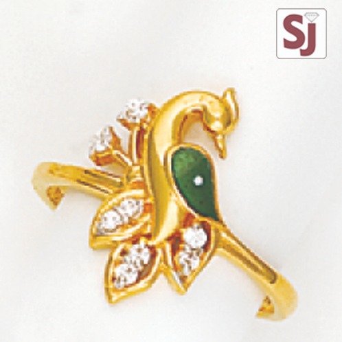 Peacock Ladies Ring Diamond LAD-K-4997