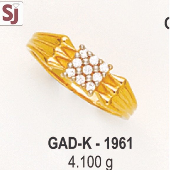 Gents Ring Diamond GAD-K-1961