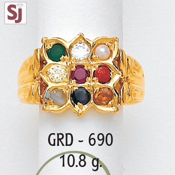 Navagraha Gents Ring Diamond GRD-690