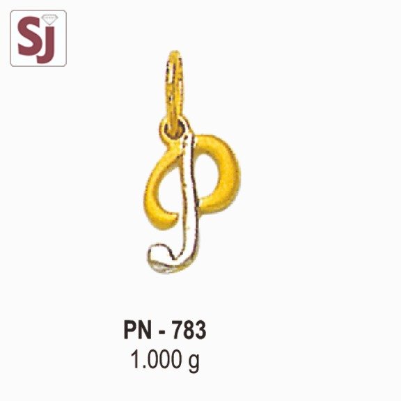 Alphabet Pendant PN-K-783