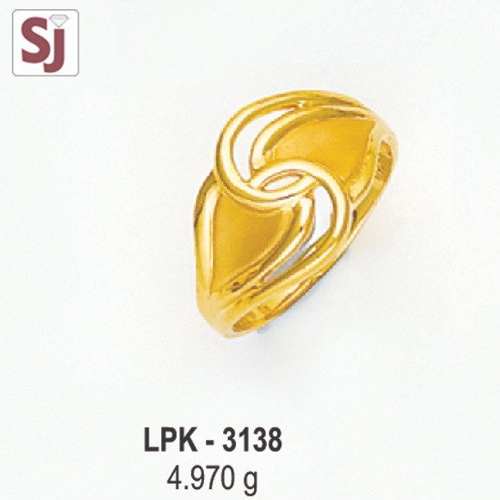 Ladies Ring Plain LPK-3138