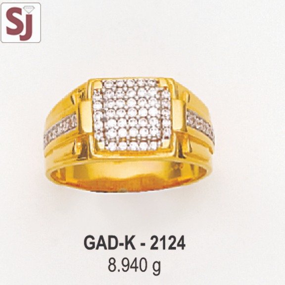 Gents Ring Diamond GAD-K-2124