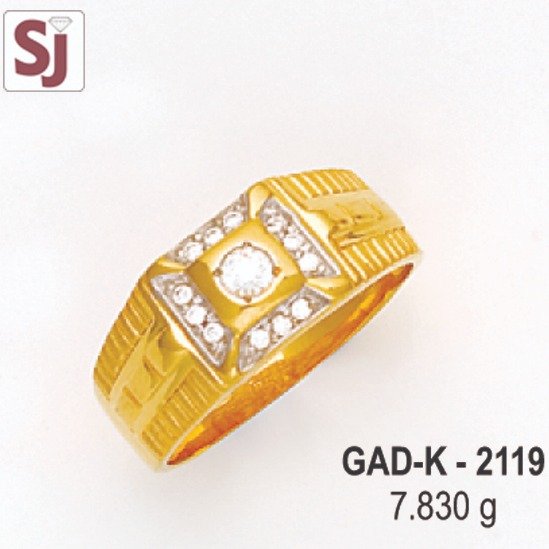 Gents Ring Diamond GAD-K-2119