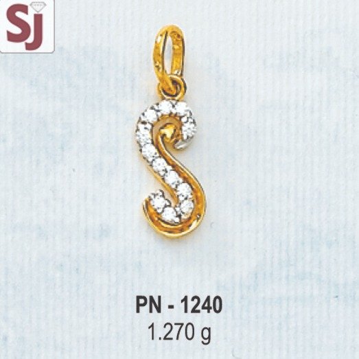 Alphabet Pendant PN-1270