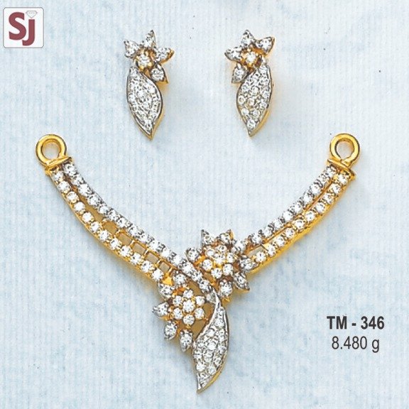 Mangalsutra Pendant Set TM-346