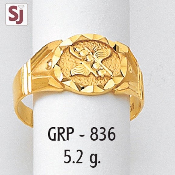 Gents ring Plain GRP-836