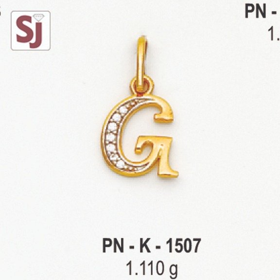 Alphabet Pendant PN-K-1507