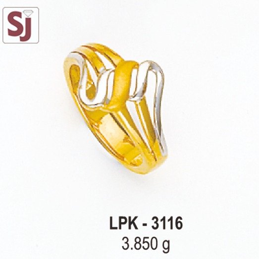 Ladies Ring Plain LPK-3116