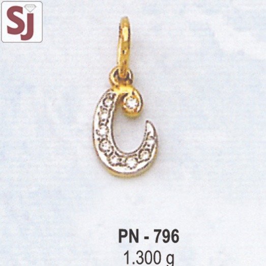 Alphabet Pendant PN-796