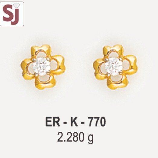 Earring diamond er-k-770