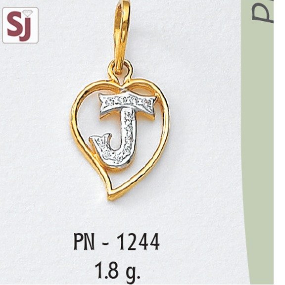 Alphabet Pendant PN-1244