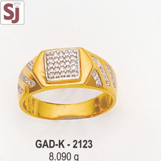 Gents ring diamond gad-k-2123