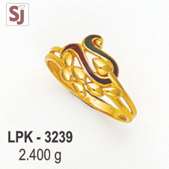 Ladies Ring Plain LPK-3239