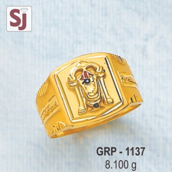 Tirupati Balaji Gents Ring Plain GRP-1137