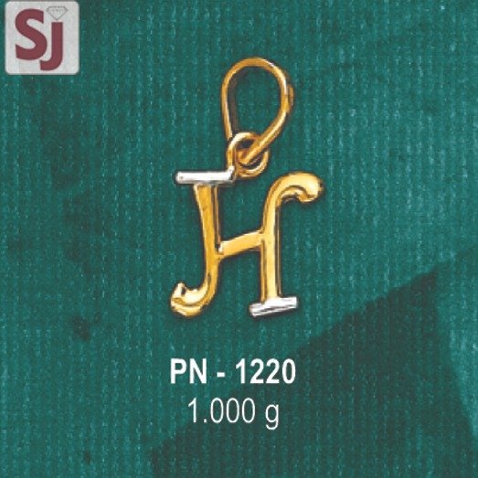 Alphabet Pendant PN-1220