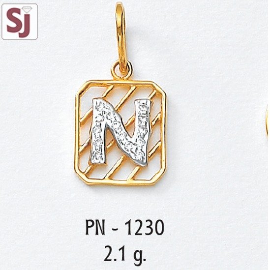 Alphabet Pendant PN-1230