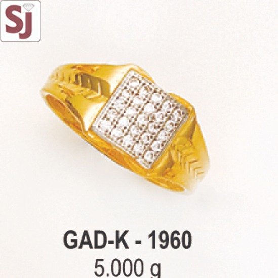 Gents Ring Diamond GAD-K-1960