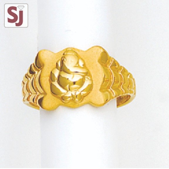 Ganpati Gents Ring Plain GP-K-1257