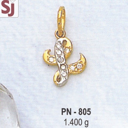 Alphabet Pendant PN-805