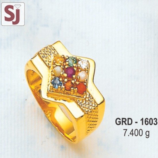 Navagraha Gents Ring Diamond GRD-1603