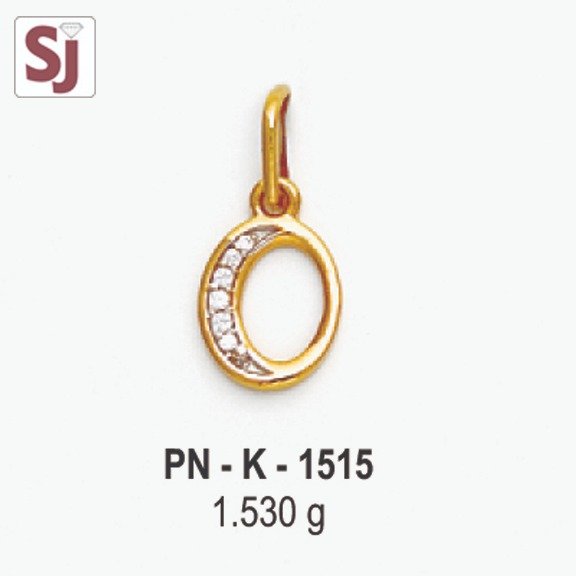 Alphabet Pendant PN-K-1515