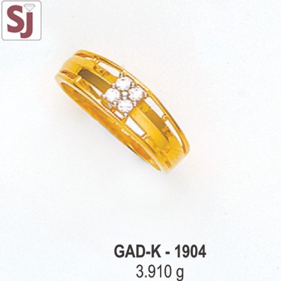 Gents Ring Diamond GAD-K-1904
