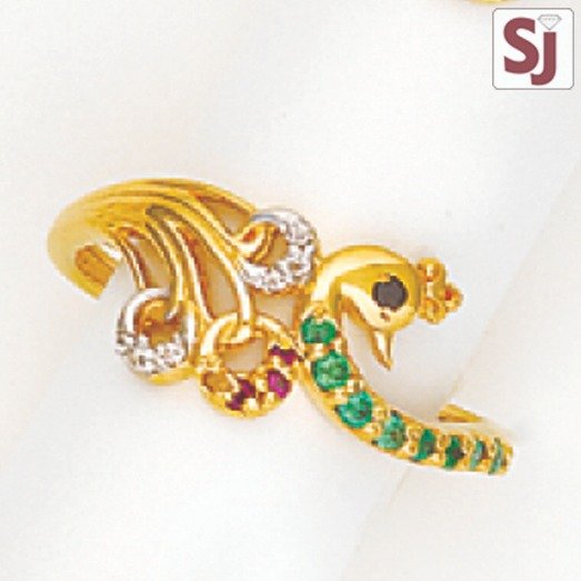 Peacock Ladies Ring Diamond LAD-K-4999