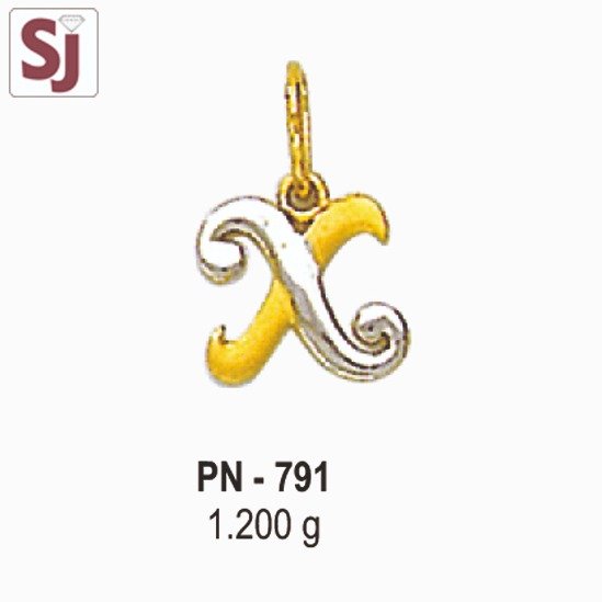 Alphabet Pendant PN-K-791