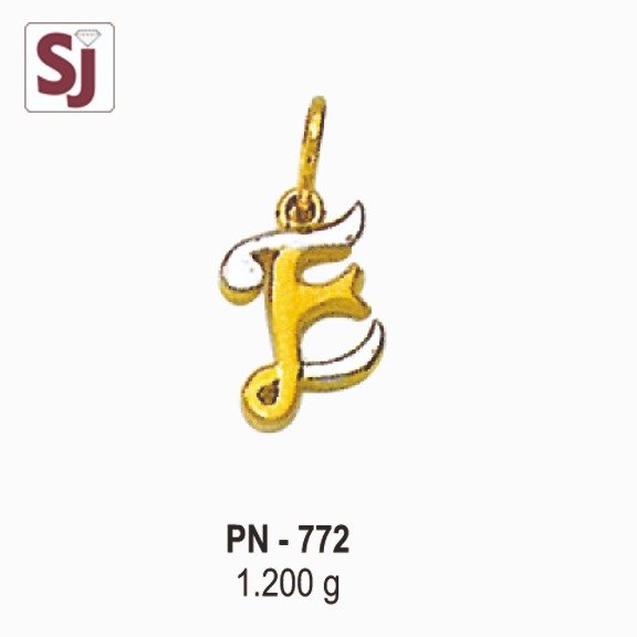 Alphabet Pendant PN-K-772