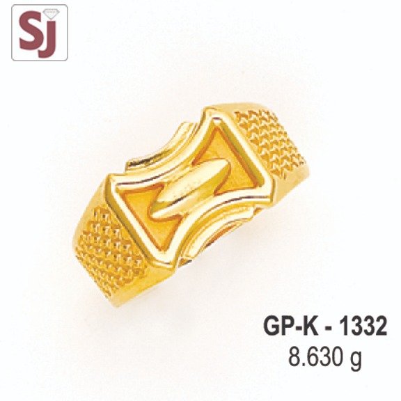 Gents Ring Plain GP-K-1332