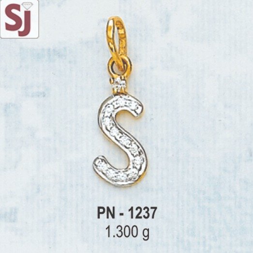 Alphabet Pendant PN-1237