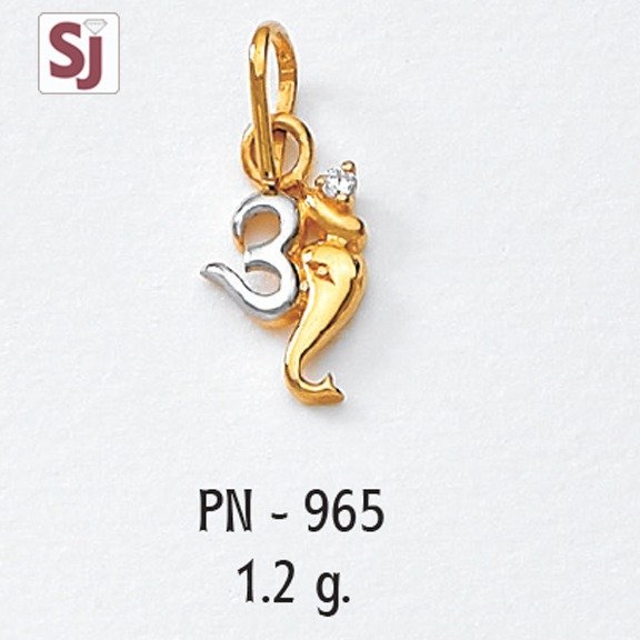 Om Ganpati pendant PN-965