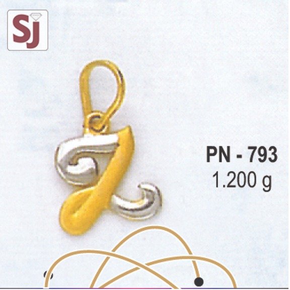 Alphabet pendant pn-793