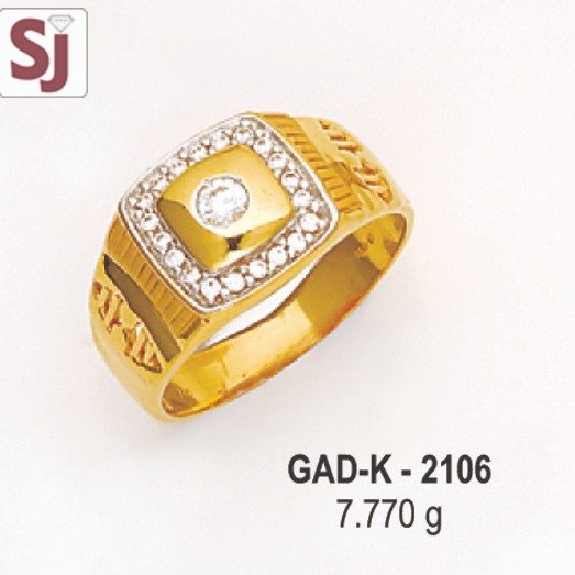 Gents Ring Diamond GAD-K-2106