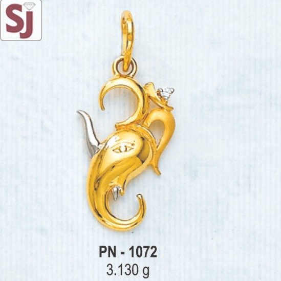 Om Ganpati Pendant PN-1072