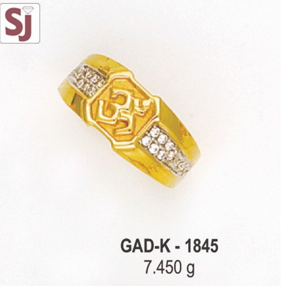 Om gents ring GAD-K-1845